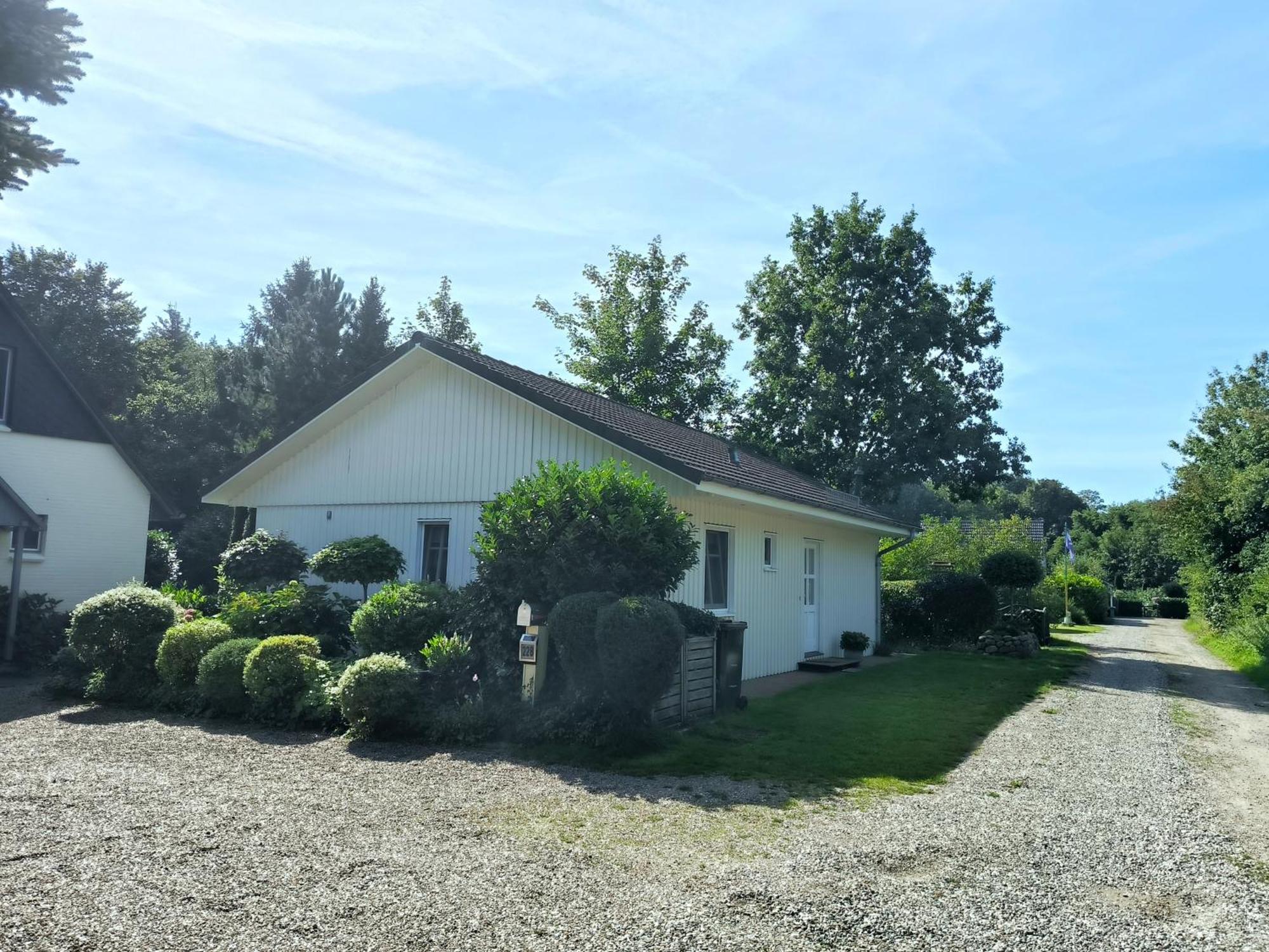 Ferienhaus Inger - Stilvolles Und Modernes Ferienhaus Mit Terrasse Und Gartennutzung Tarp Exterior foto